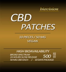 CBD FLASTERI 50 Mg 10 Front